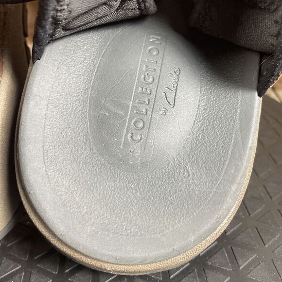 Clarks Men’s Size 11 M Brown Adjustable Fit Slip On Outdoor Sandals Shoes - Picture 7 of 10